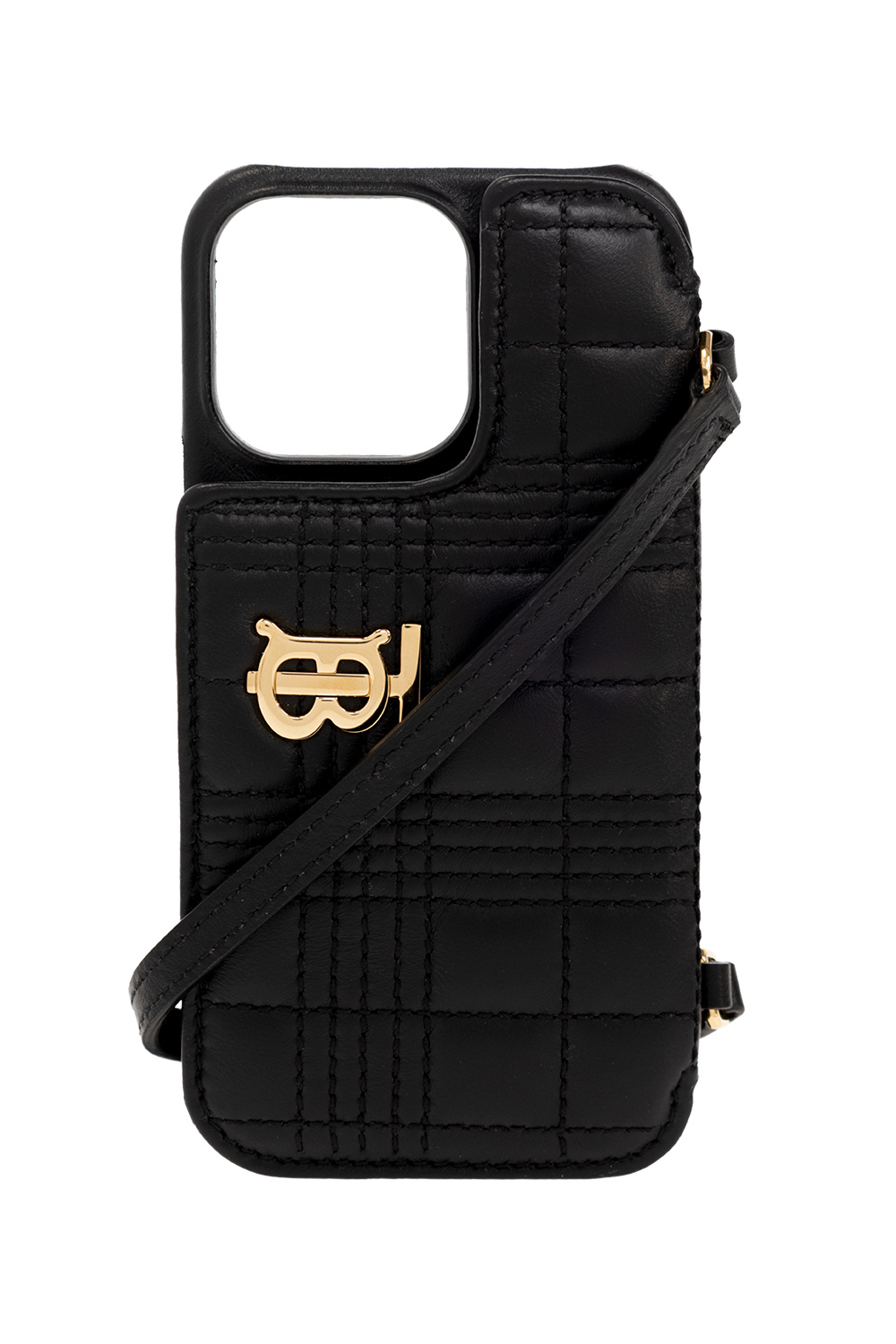 Burberry iphone case clearance black